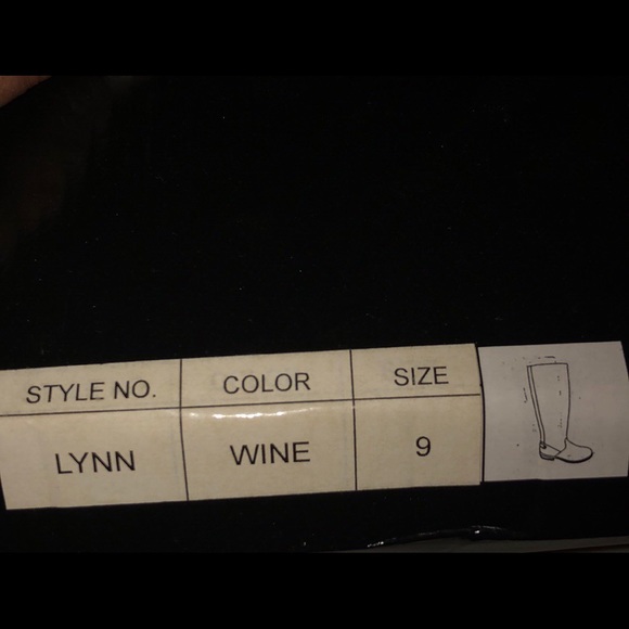 Gently Used Journee Collection Wine Boots! - Picture 5 of 6